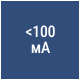 Потребляемый ток менее 100 мА